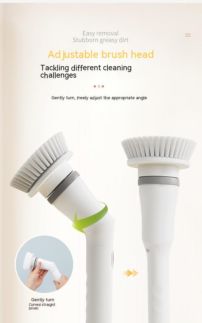 Telescopic Electric Wall Cleaning Scrubber