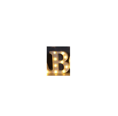 LED Alphabet & Number Marquee Night Light