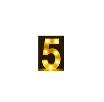 LED Alphabet & Number Marquee Night Light