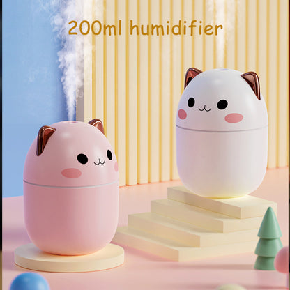 Cat-Shaped USB Cool Mist Humidifier