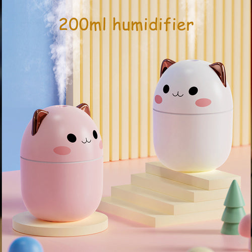 Cat-Shaped USB Cool Mist Humidifier