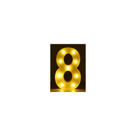 LED Alphabet & Number Marquee Night Light