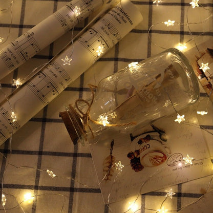 Copper Wire Starry LED Decorative String Lights