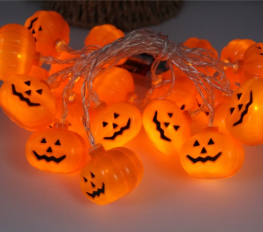 Halloween Pumpkin LED Lantern String Lights
