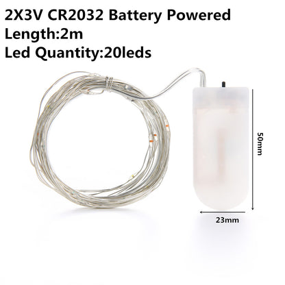 USB & Battery Copper Wire LED Fairy Lights