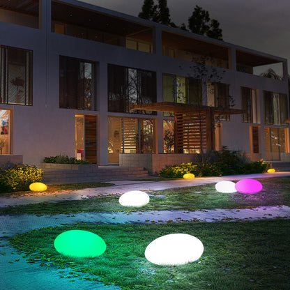 Solar Cobblestone LED Landscape Light
