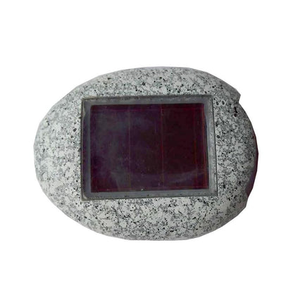 Solar Cobblestone LED Garden Lamp
