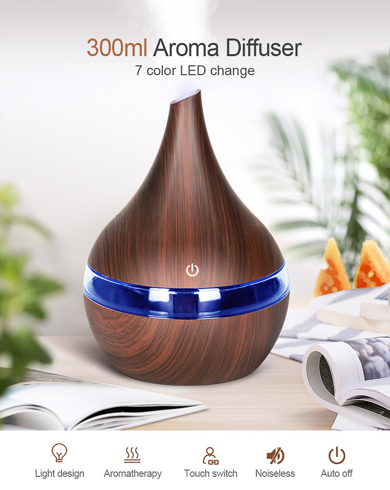 LED Essential Oil Ultrasonic Diffuser