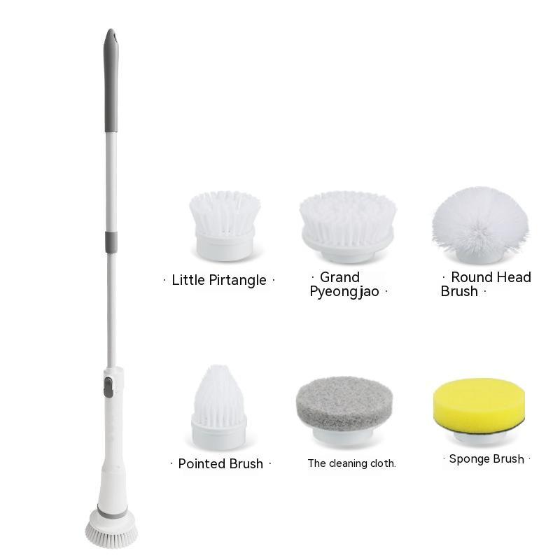 Telescopic Electric Wall Cleaning Scrubber