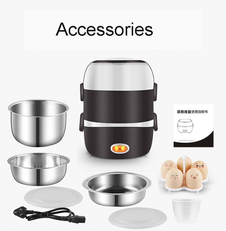 Multi-Function Electric Heated Lunch Box