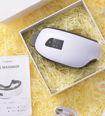 Bluetooth Eye Massager with Heat Compression