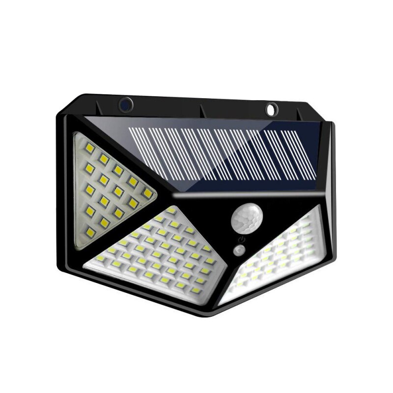 Luminária de parede solar LED para exterior
