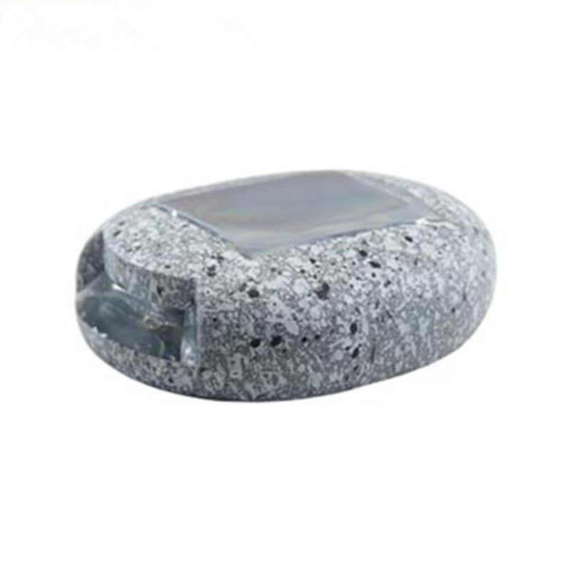 Solar Cobblestone LED Garden Lamp