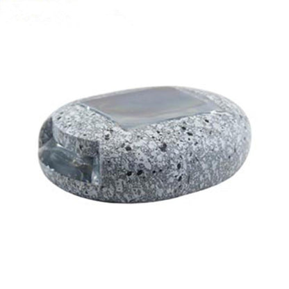 Solar Cobblestone LED Garden Lamp