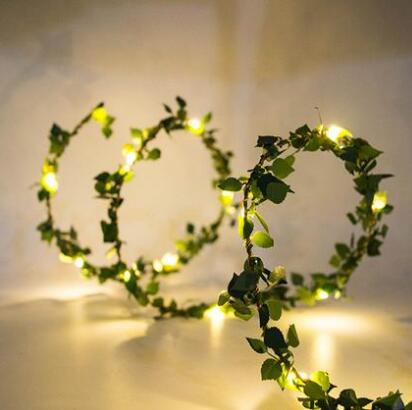 2M Leaf Garland LED String Lights