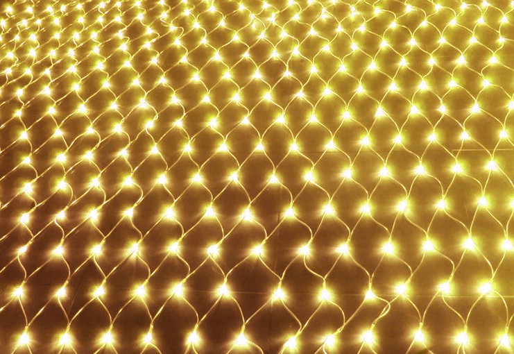 Outdoor Waterproof Fishnet LED String Lights