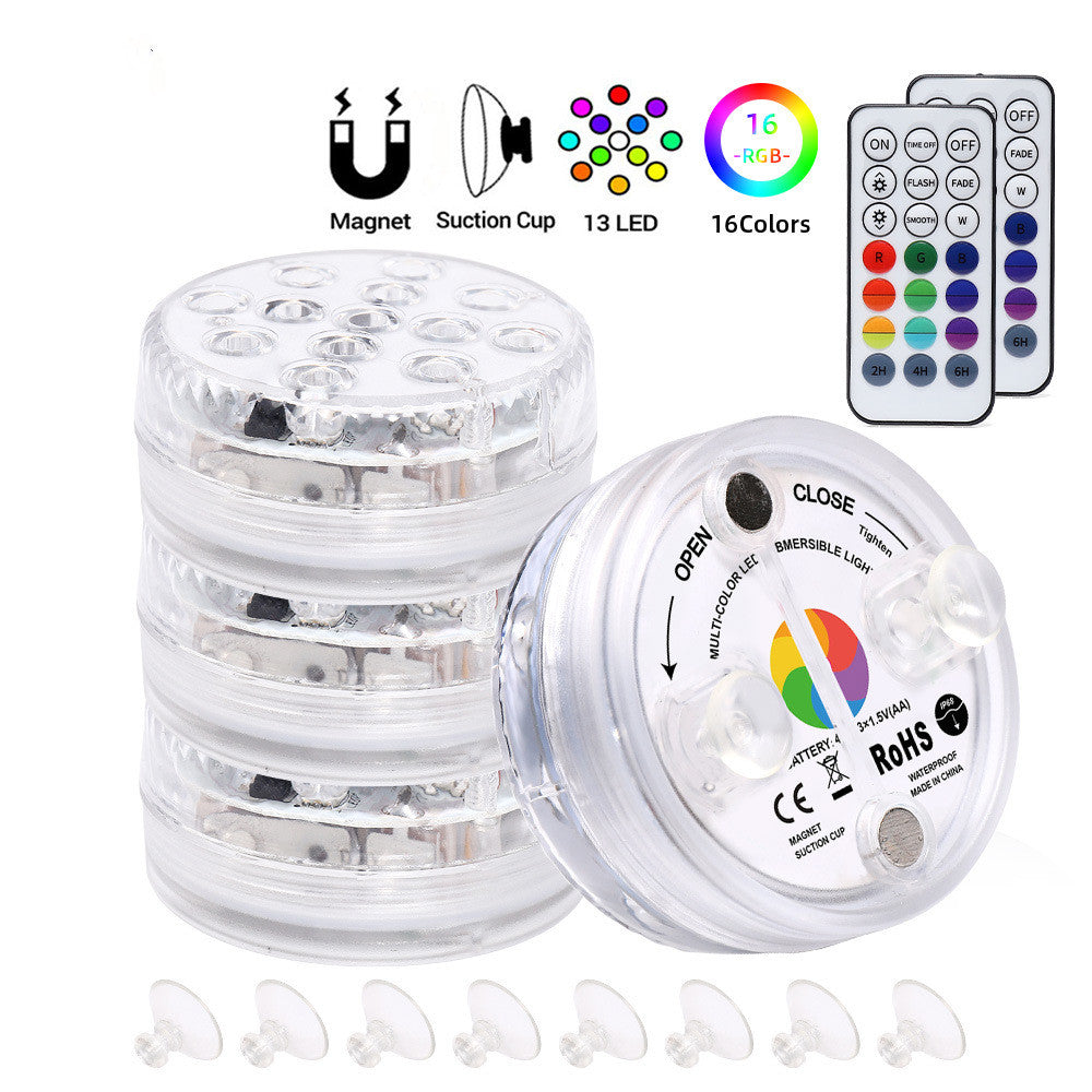 IP68 Submersible LED Pool Light with RF Remote