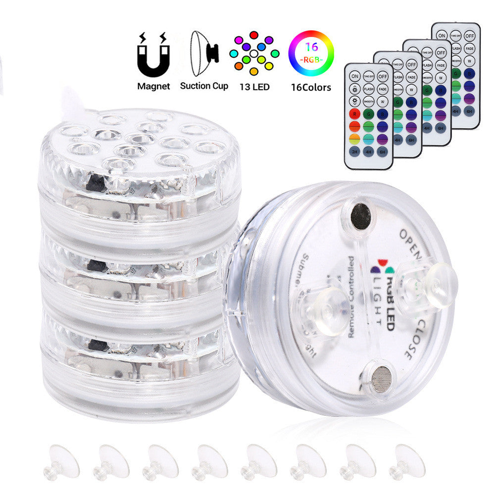 IP68 Submersible LED Pool Light with RF Remote