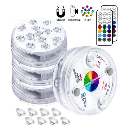 IP68 Submersible LED Pool Light with RF Remote