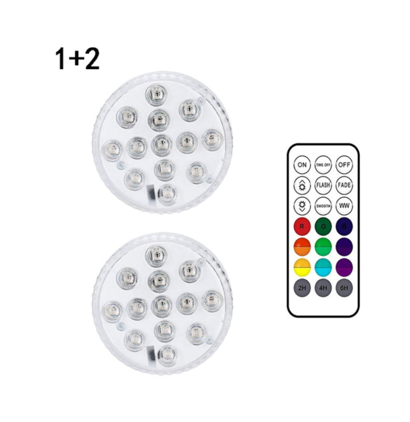 IP68 Submersible LED Pool Light with RF Remote