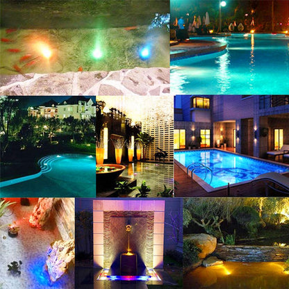 IP68 Submersible LED Pool Light with RF Remote