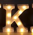 LED Alphabet & Number Marquee Night Light