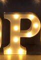 LED Alphabet & Number Marquee Night Light
