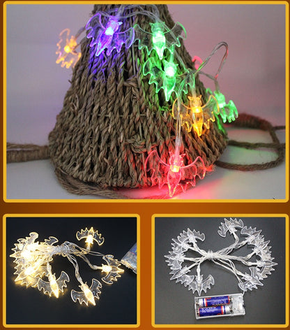 Halloween Pumpkin LED Lantern String Lights