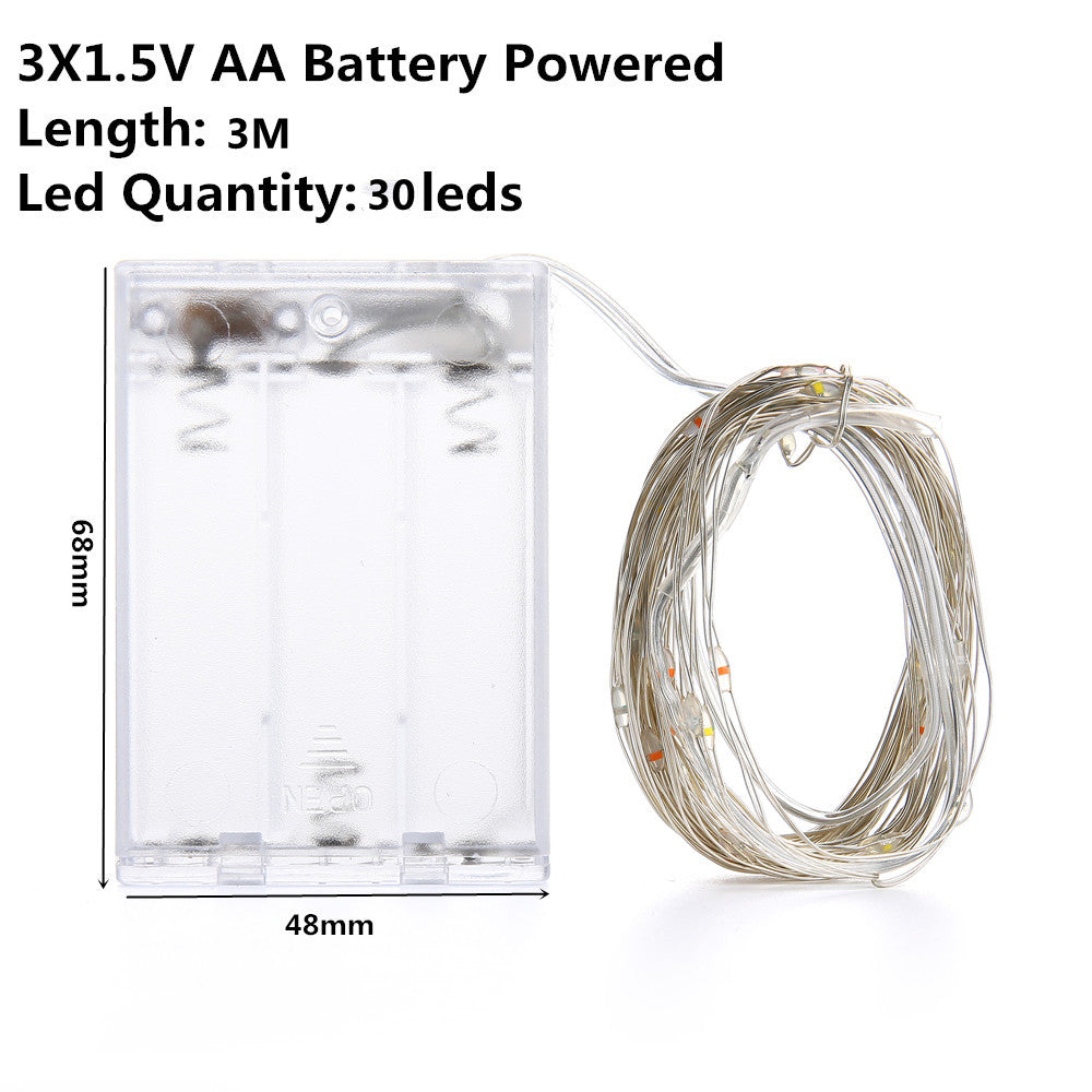 USB & Battery Copper Wire LED Fairy Lights