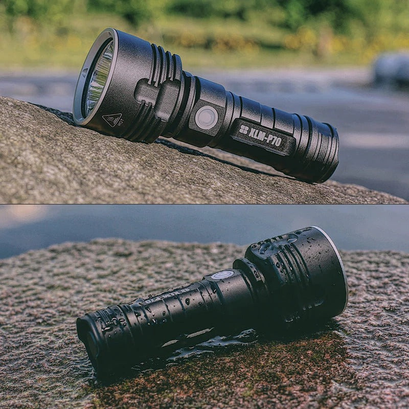 Super Bright Rechargeable LED Tactical Flashlight