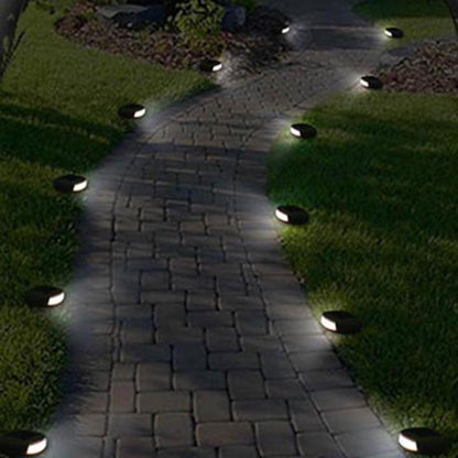 Solar Cobblestone LED Garden Lamp