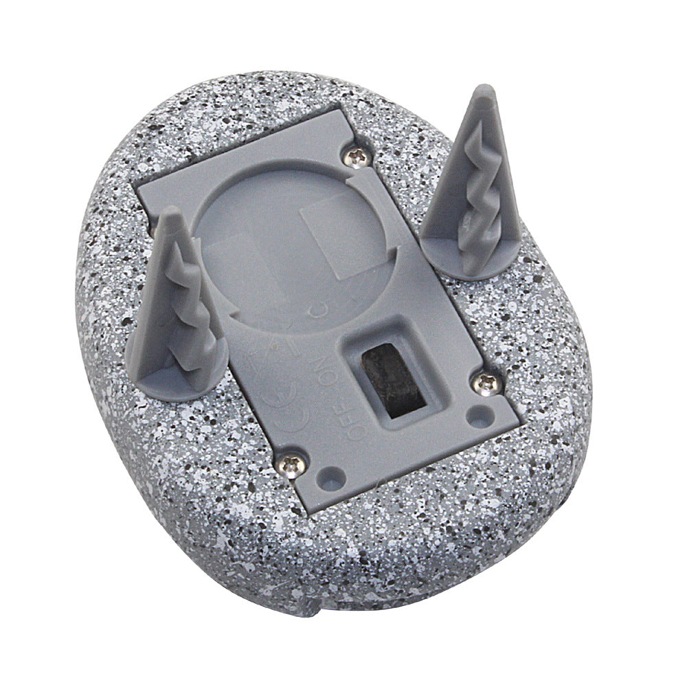Solar Cobblestone LED Garden Lamp