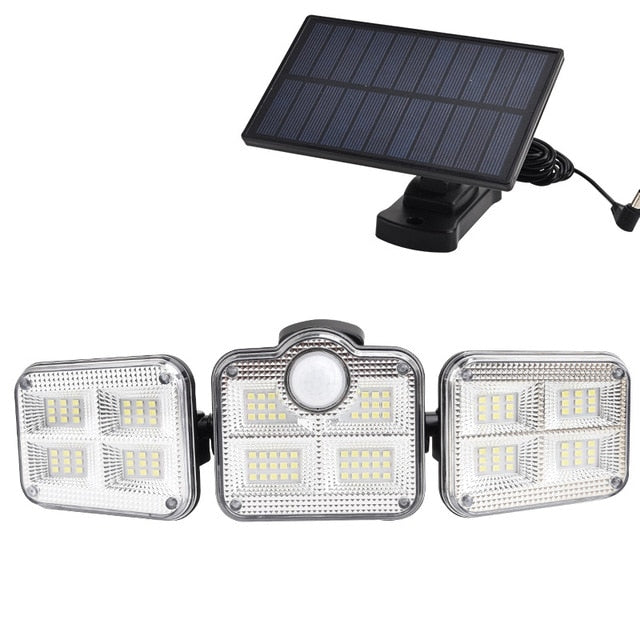 Luz Solar de Parede para Exterior