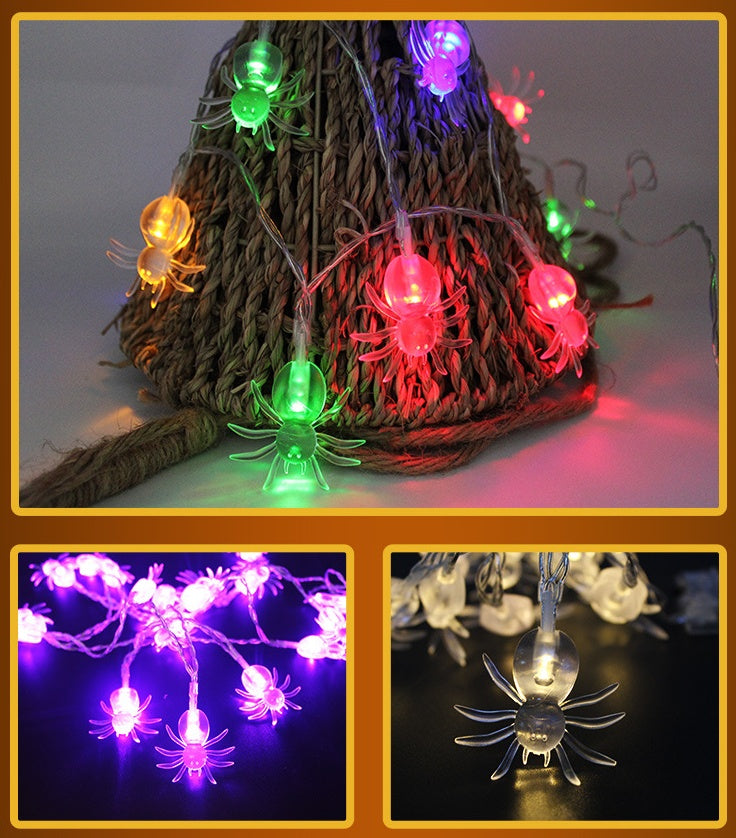 Halloween Pumpkin LED Lantern String Lights