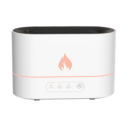 Flame Aromatherapy Humidifier with Ambient LED Light