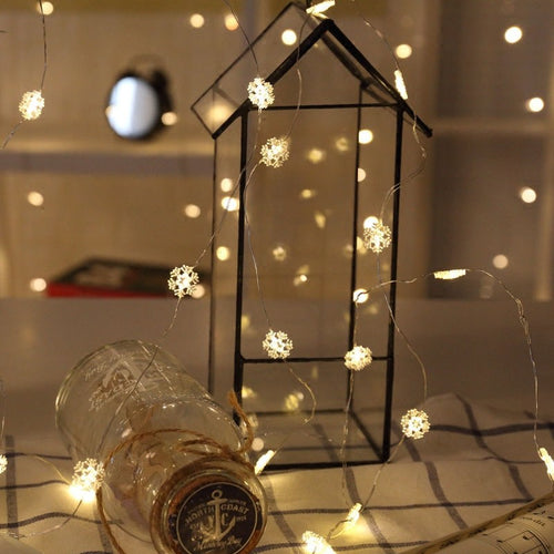 Copper Wire Starry LED Decorative String Lights