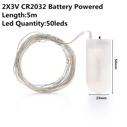 USB & Battery Copper Wire LED Fairy Lights