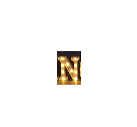 LED Alphabet & Number Marquee Night Light