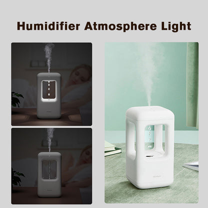 Anti-Gravity Water Drop Humidifier with LED Ambient Light