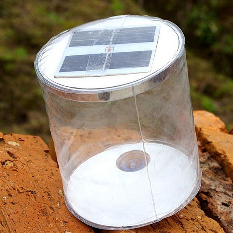 Foldable Inflatable Solar LED Camping Lantern