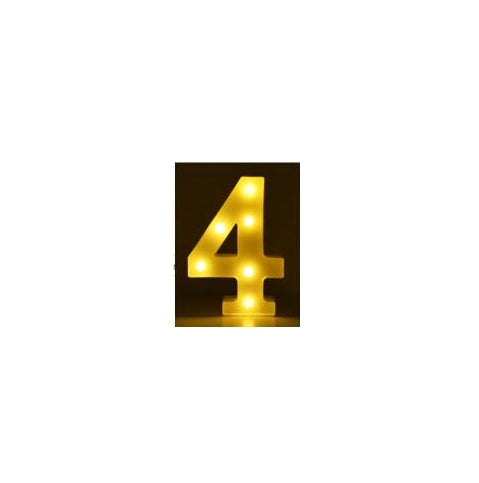 LED Alphabet & Number Marquee Night Light