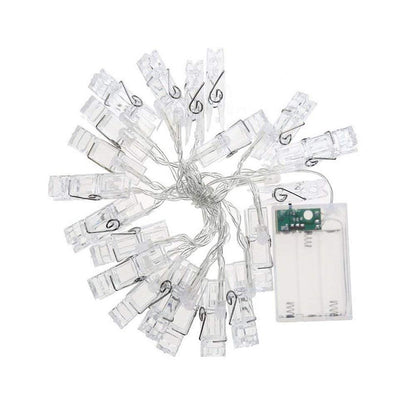 LED Photo Clip String Lights