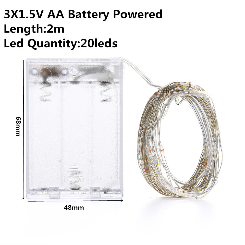 USB & Battery Copper Wire LED Fairy Lights