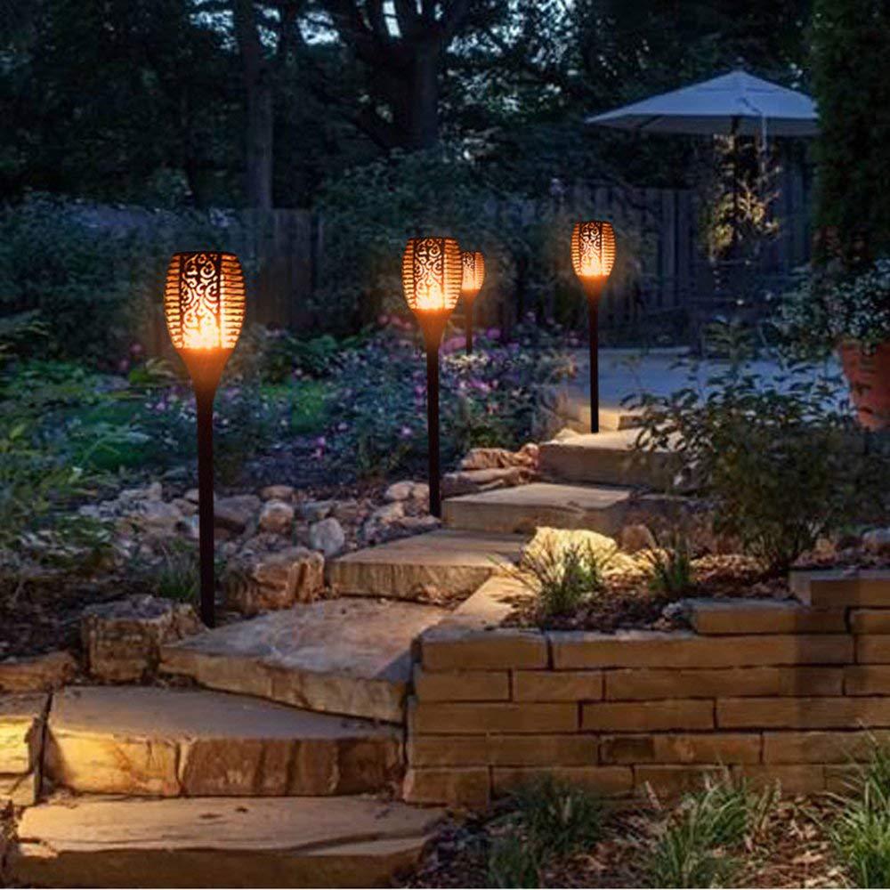 Solar Waterproof Torch Garden Stake Light