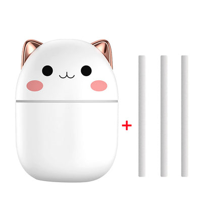 Cat-Shaped USB Cool Mist Humidifier