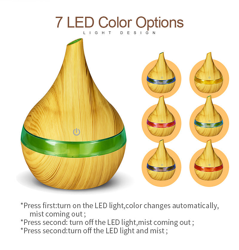 LED Essential Oil Ultrasonic Diffuser