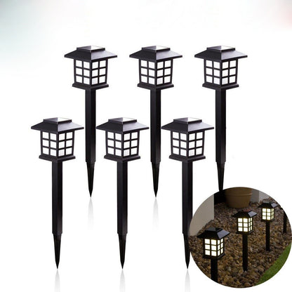 Solar Square LED Lawn Light