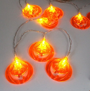 Halloween Pumpkin LED Lantern String Lights