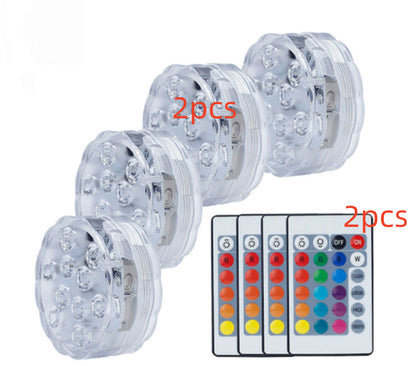 IP68 Submersible LED Pool Light with RF Remote