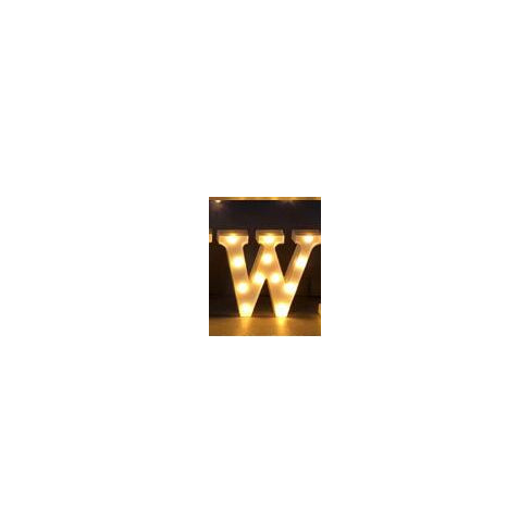LED Alphabet & Number Marquee Night Light